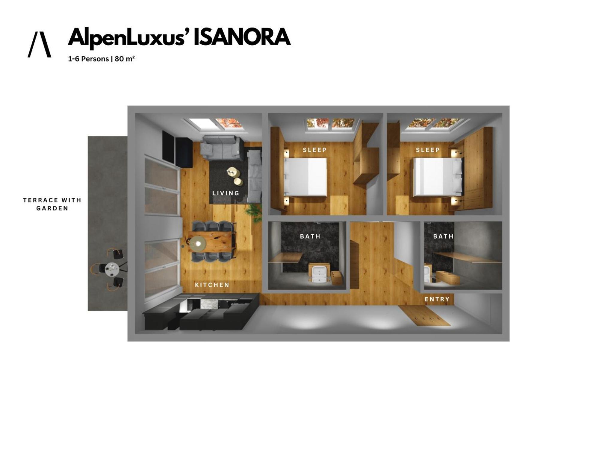 Isanora - Garden & Private Whirlpool By Alpenluxus Appartements Fügen Esterno foto