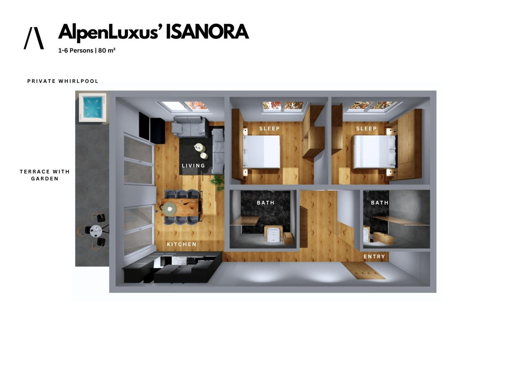 Isanora - Garden & Private Whirlpool By Alpenluxus Appartements Fügen Esterno foto